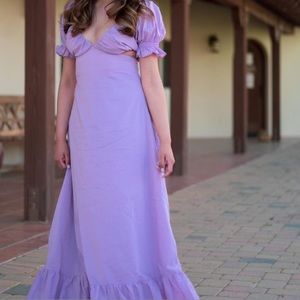 Alamour the label lavender dress